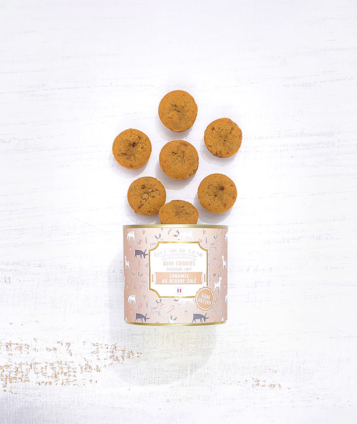 Mini Cookies Noël chocolat lait Caramel