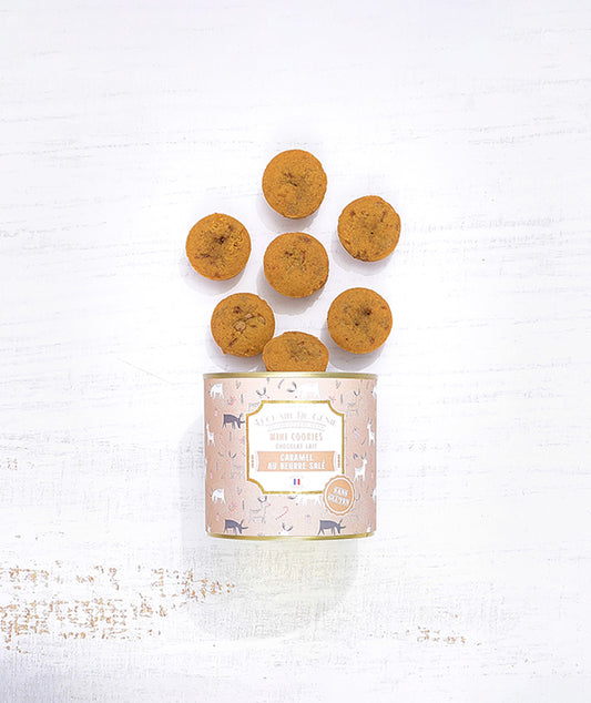 Mini Cookies Noël chocolat lait Caramel