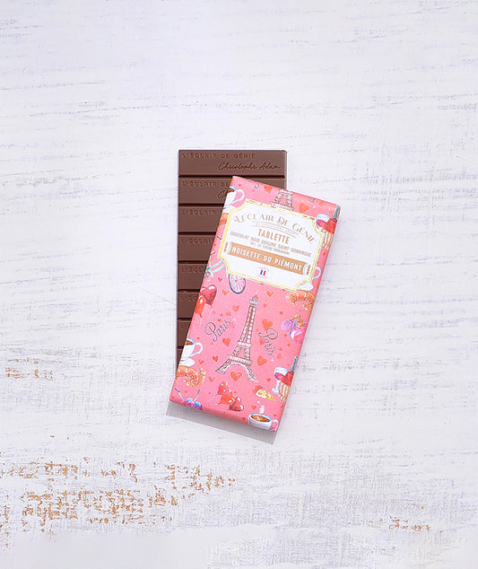 Tablette Noël chocolat noir Noisette du Piémont