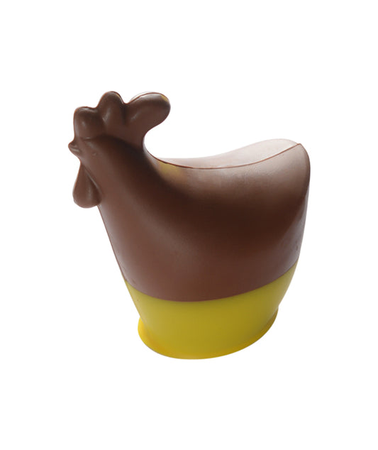 EXCLUSIVITÉ - Poule en chocolat au lait fruit de la passion