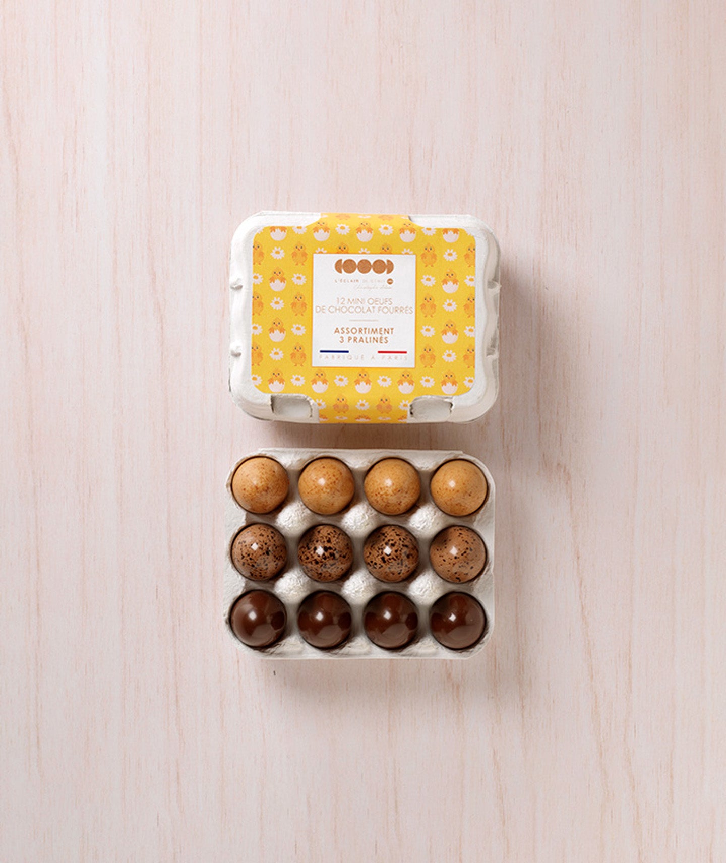 12 mini assortiements d'oeufs