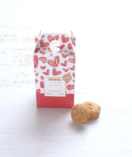 Mini cookies chocolat lait chouchou