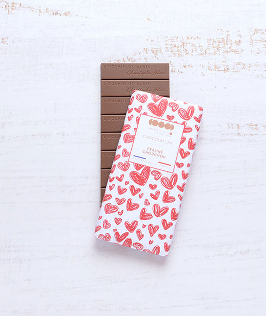 Tablette chocolat lait chouchou