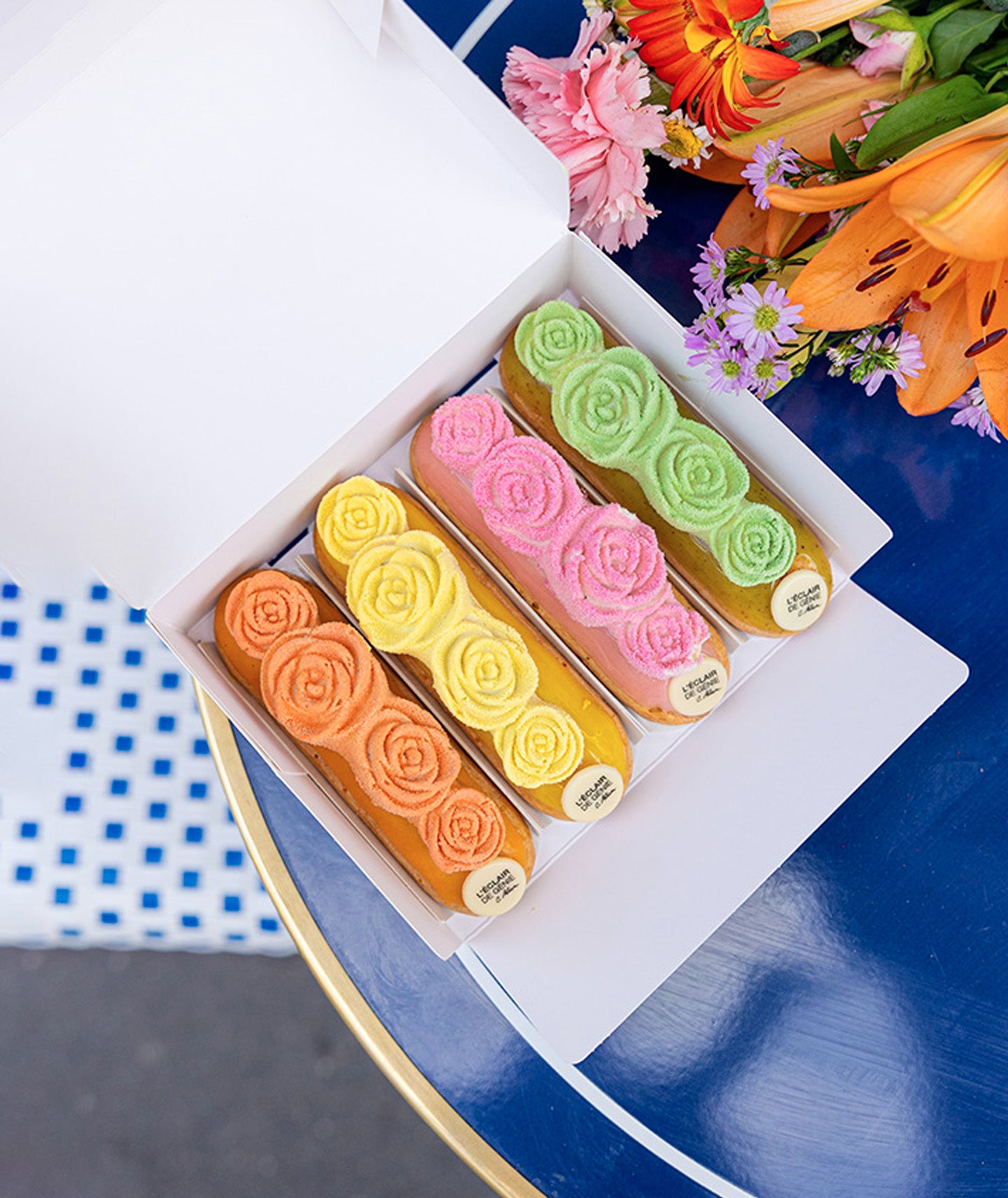 Boîte 4 éclairs Fête des mères 2026