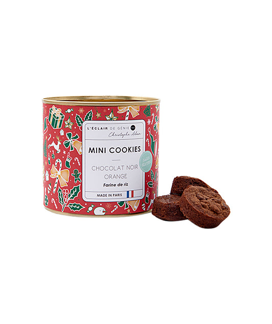 Mini Cookies Chocolat Noir Orange