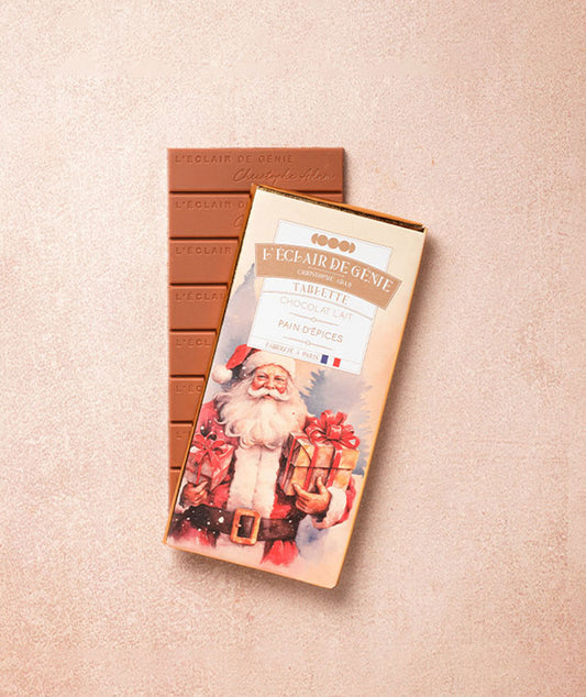 Tablette chocolat lait au pain d'épices