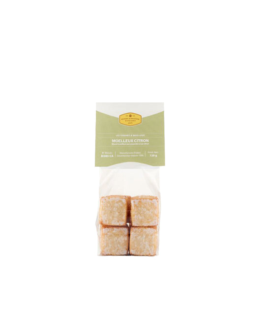 Biscuits mœlleux  citron