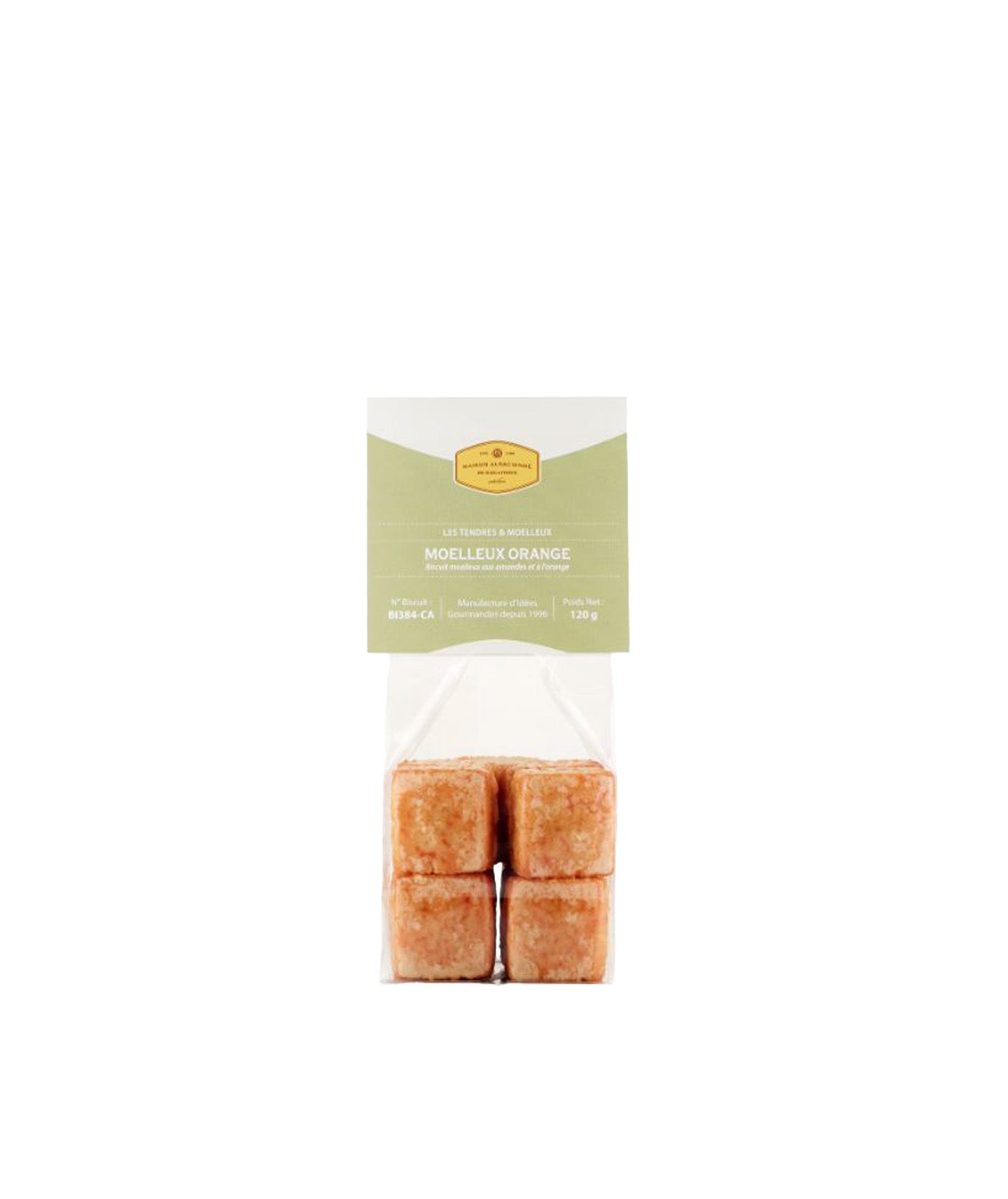 Biscuits mœlleux orange