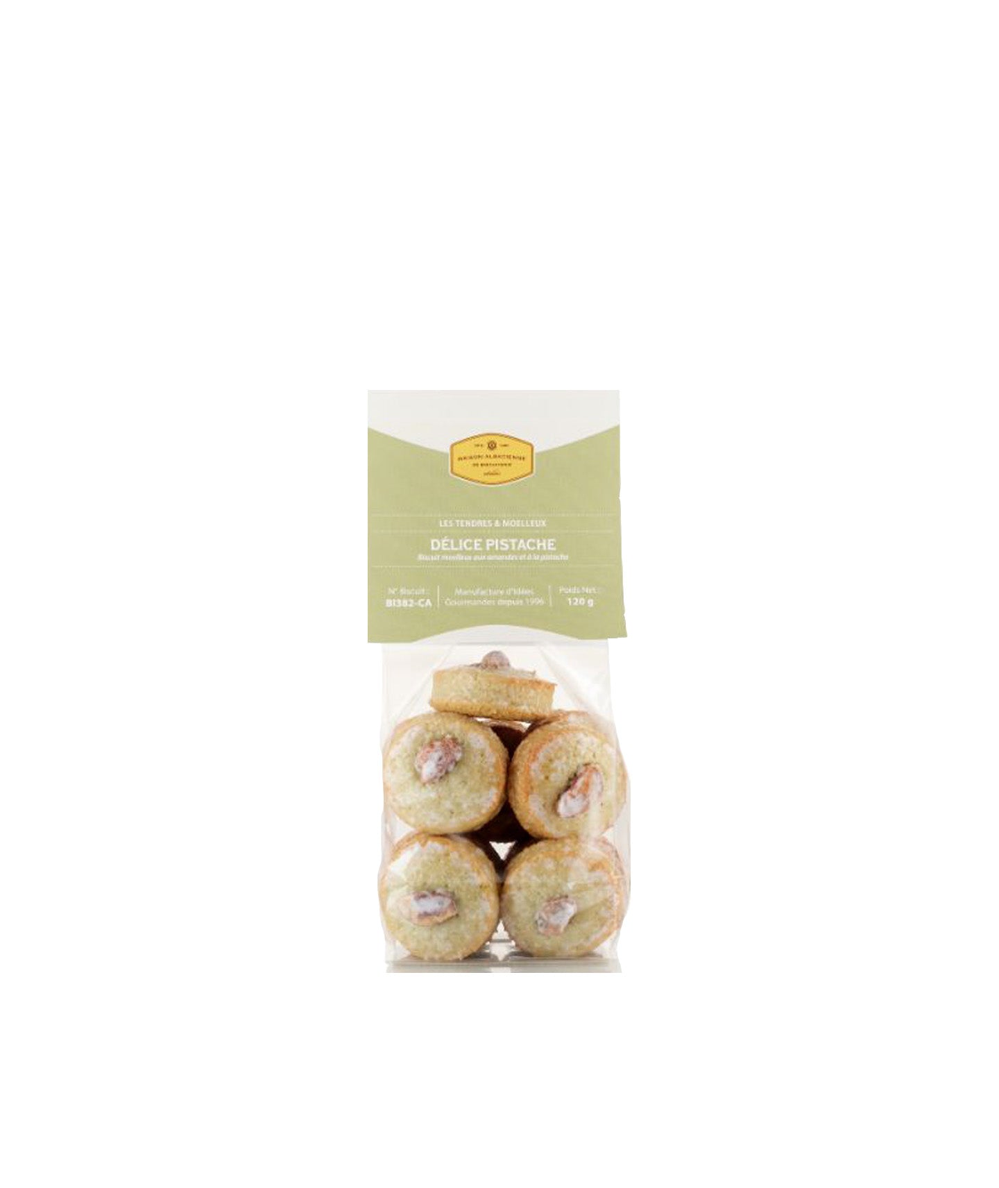 Biscuits délice pistache