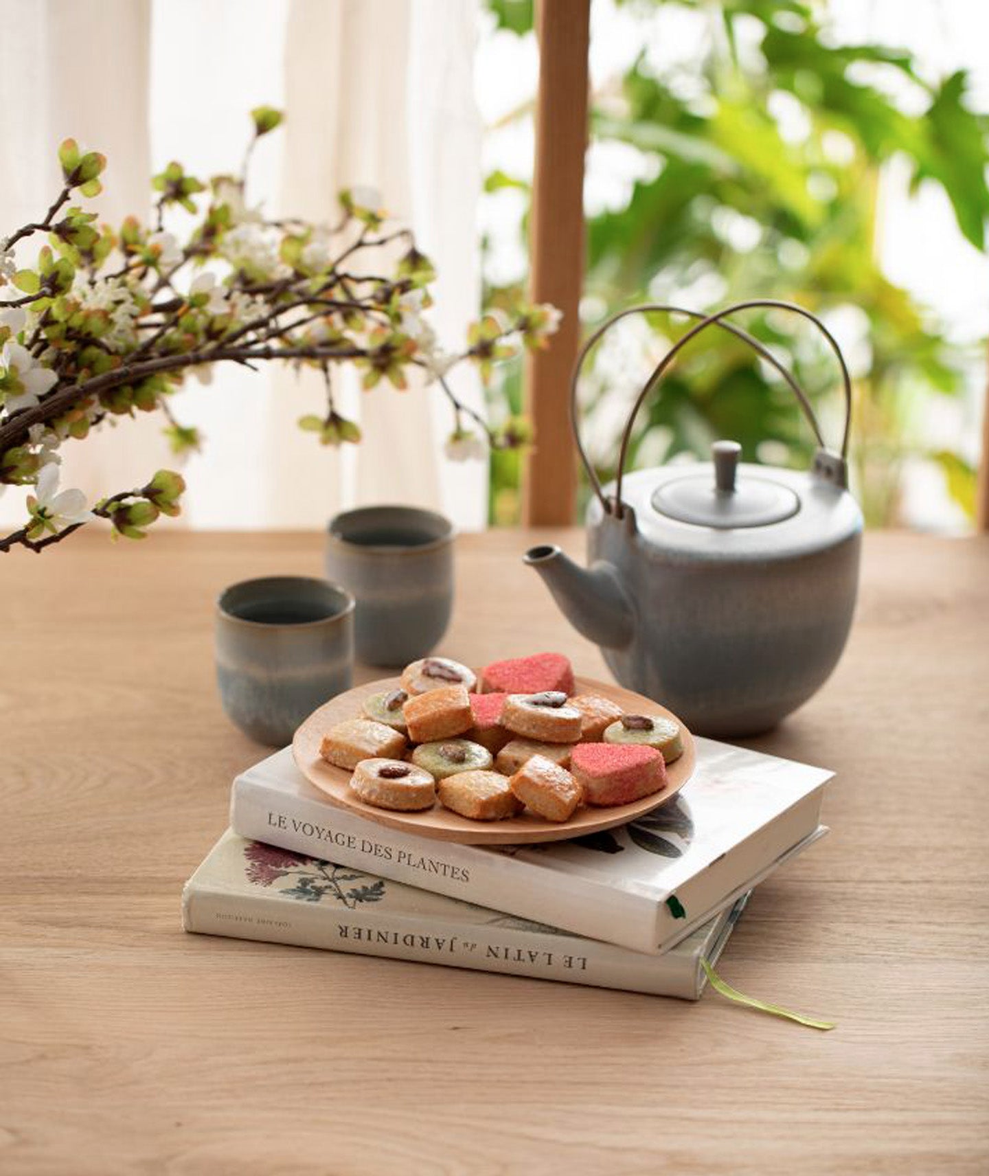 Biscuits délice à la rose