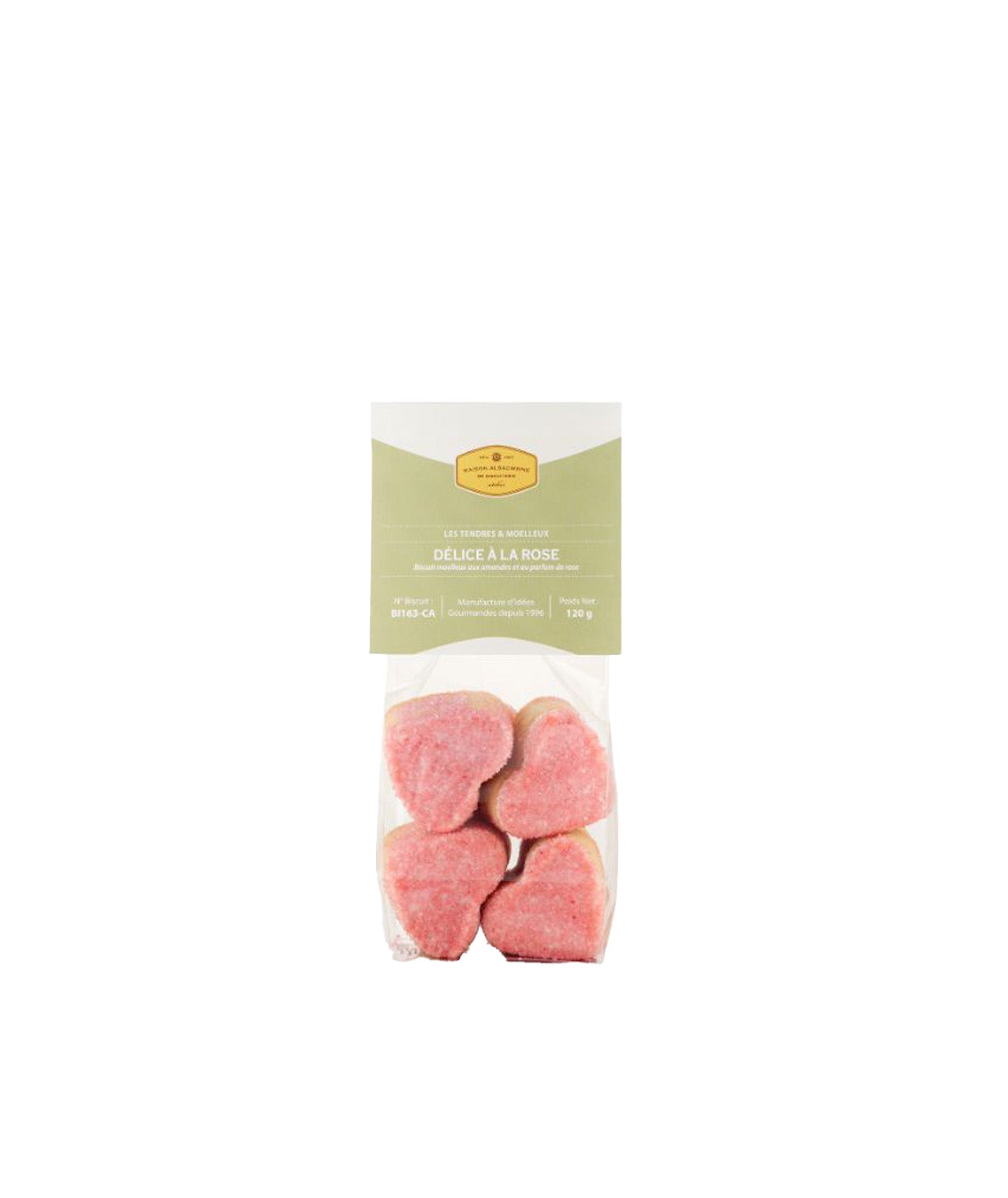 Biscuits délice à la rose