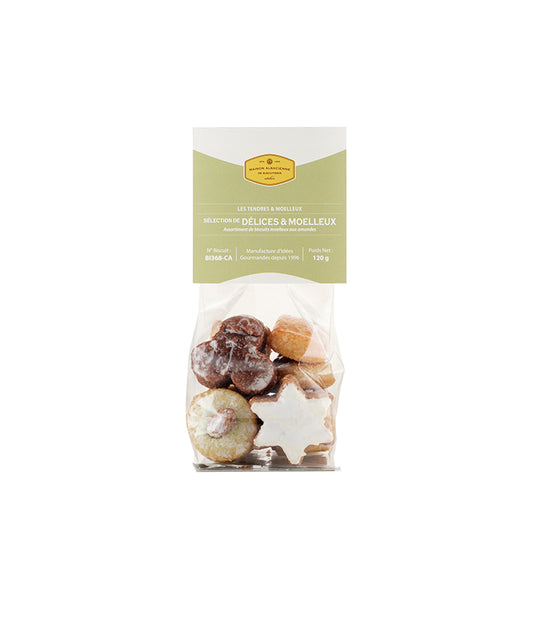 Sachet de biscuits délices et moelleux
