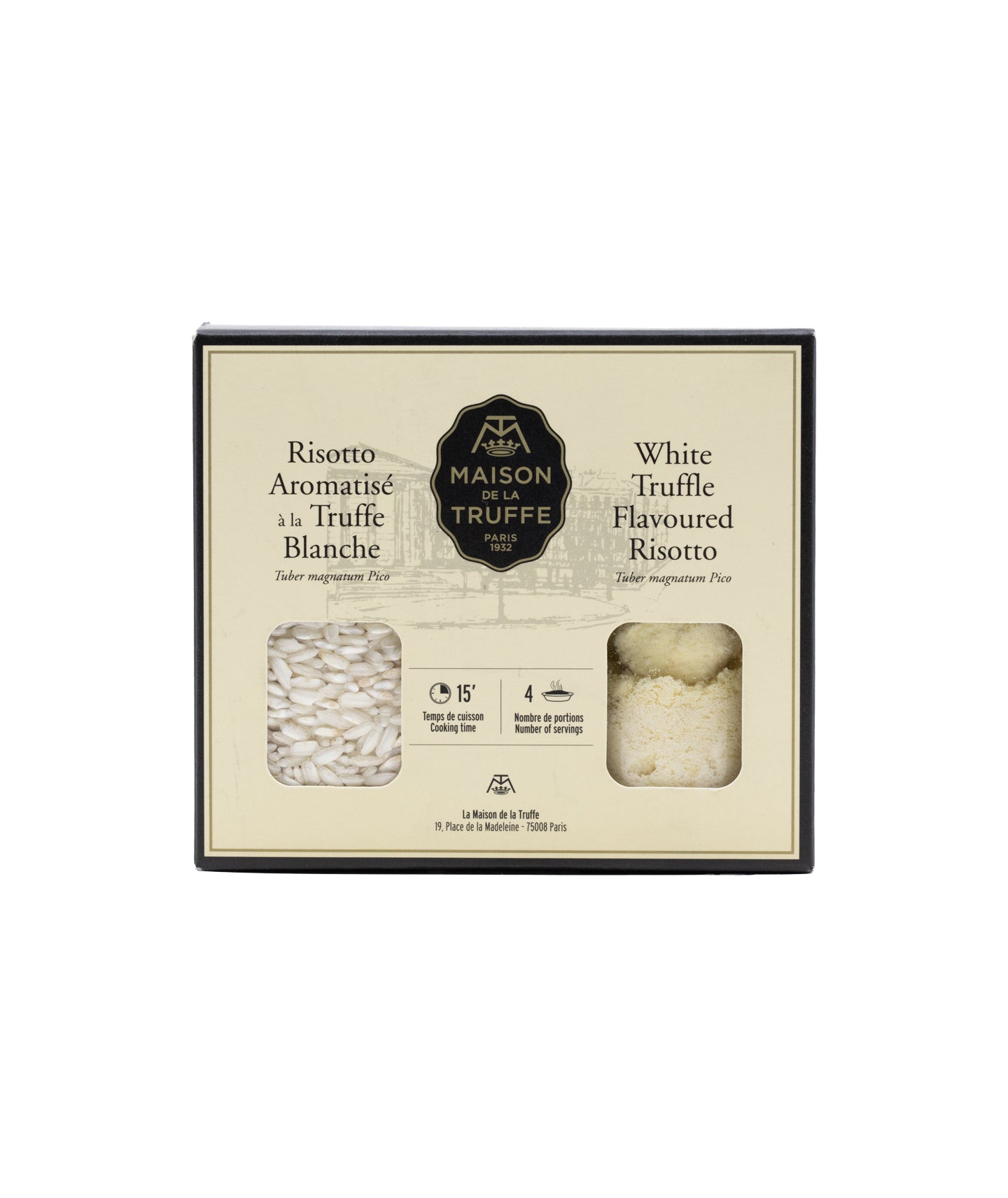 Risotto aromatisé à la Truffe Blanche