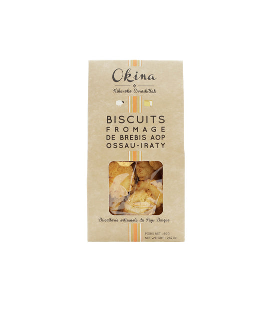 Biscuit au fromage de brebis AOP Ossau-Iraty