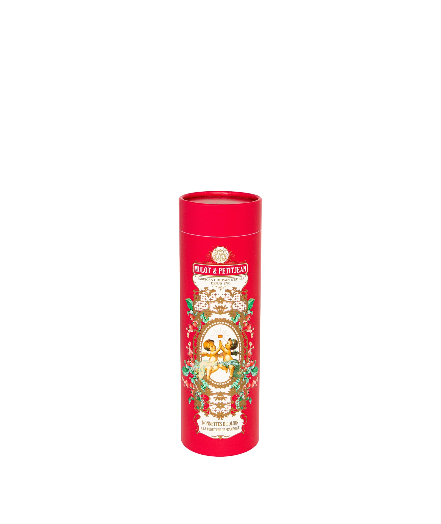Boite tube de 6 nonnettes à la framboise