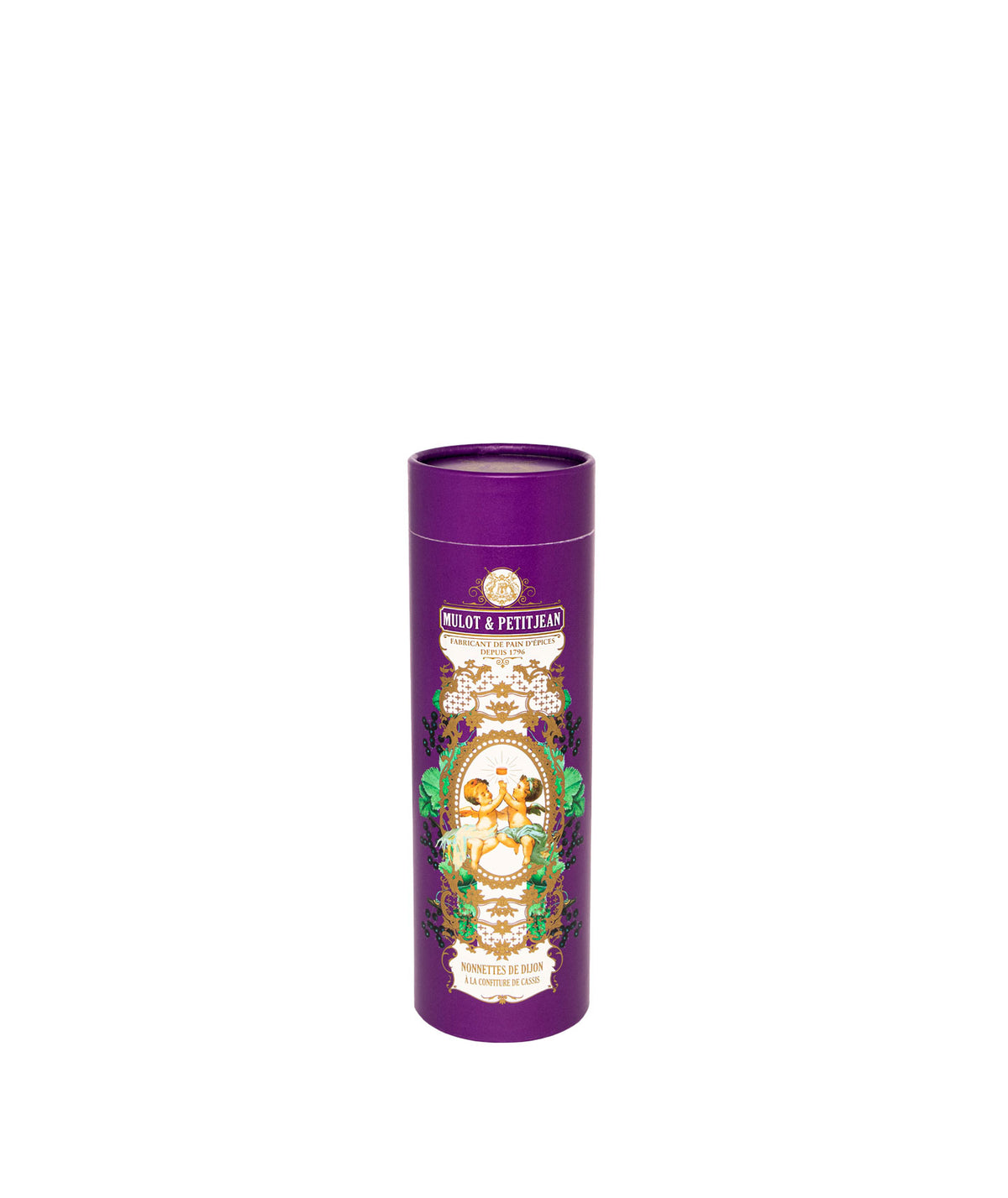 Boite tube de 6 nonnettes au cassis