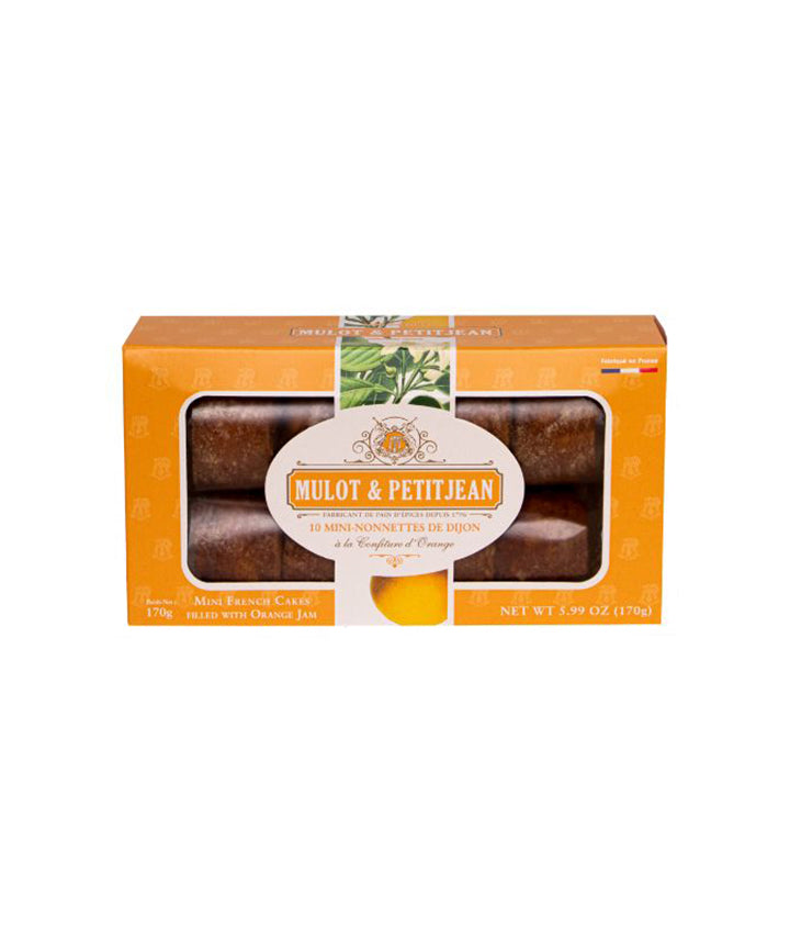 Boite de 10 mini-nonnettes confiture d'orange