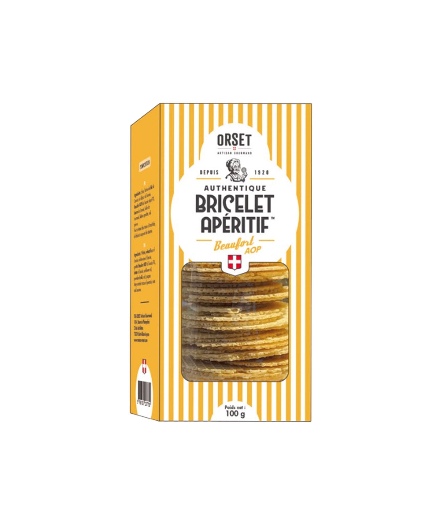 Biscuit apéritif au Beaufort