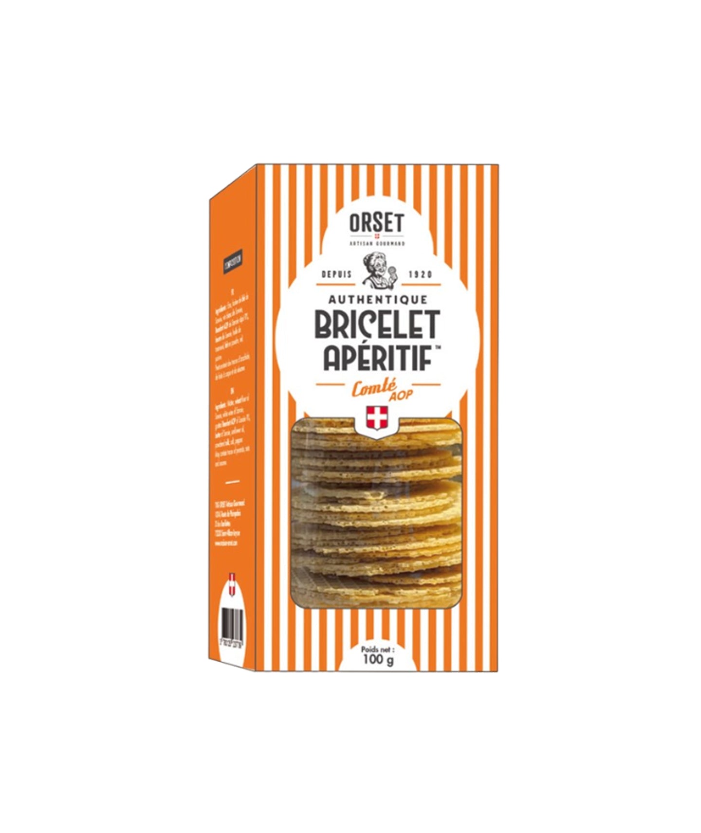 Biscuit apéritif au comté