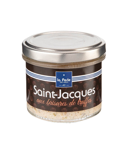 Tartinable de noix de st-jacques aux brisures de truffes