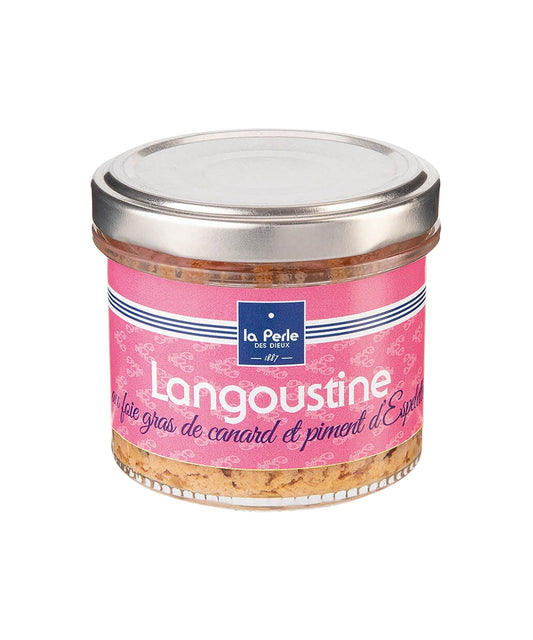 Tartinable de langoustine au foie gras et piment d'Espelette
