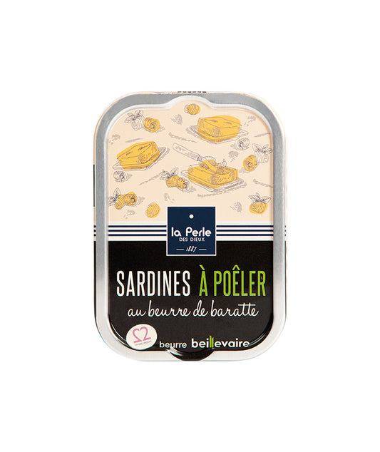 Sardines à poeler au beurre de Baratte