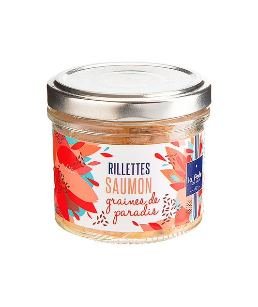 Rillettes de saumon aux graines de paradis