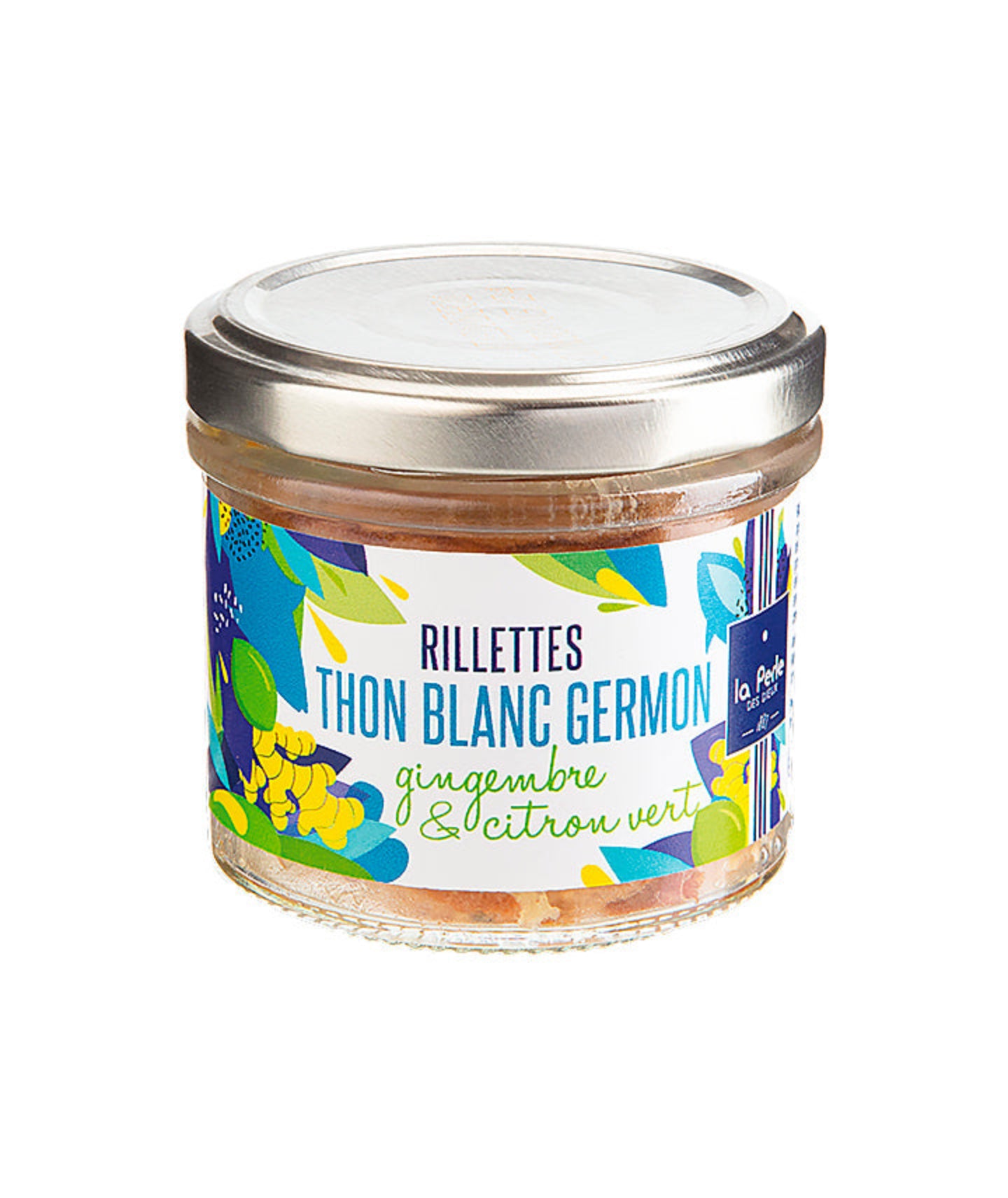 Rillettes de thon au citron vert et au gingembre
