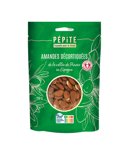 Amandes décortiquées