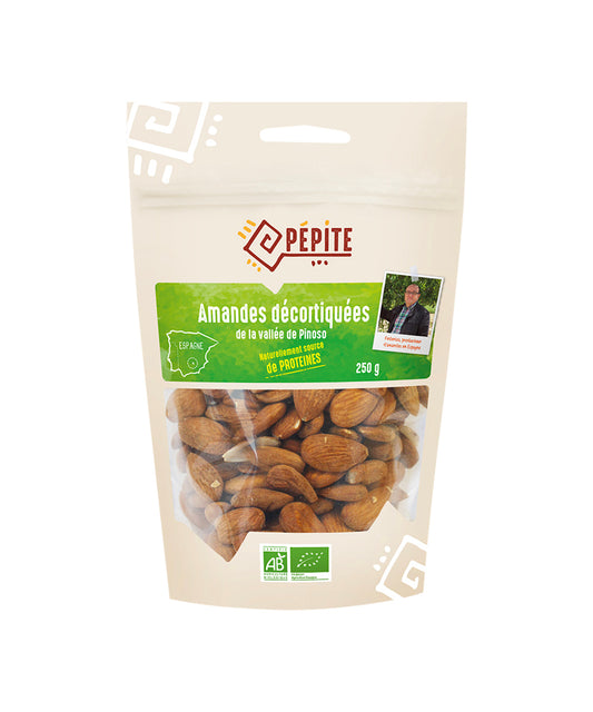 Amandes décortiquées