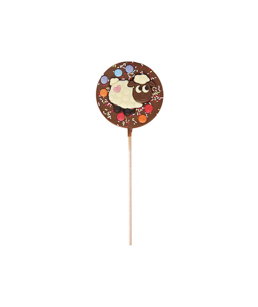 Sucette chocolat lait édition printemps