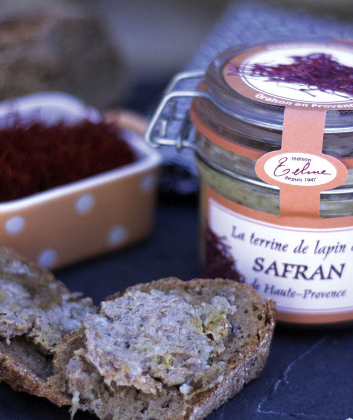 Terrine de lapin au safran de haute Provence