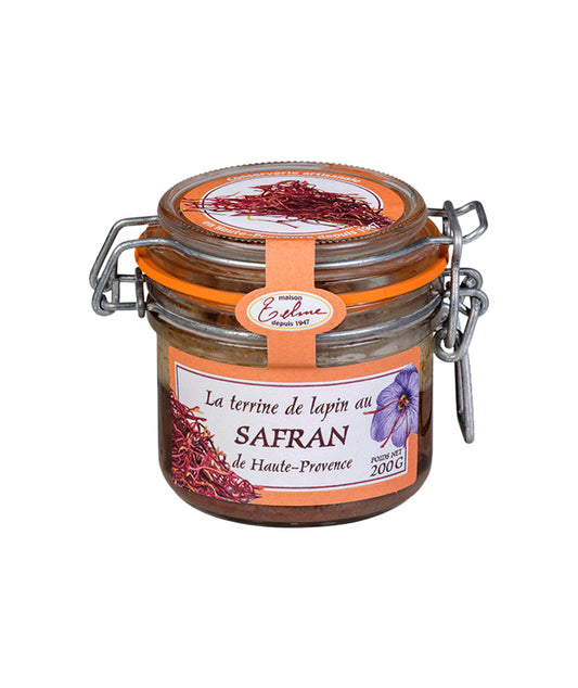 Terrine de lapin au safran de haute Provence