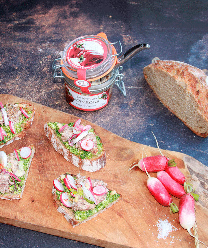 Terrine aux poivrons rouges de Provence