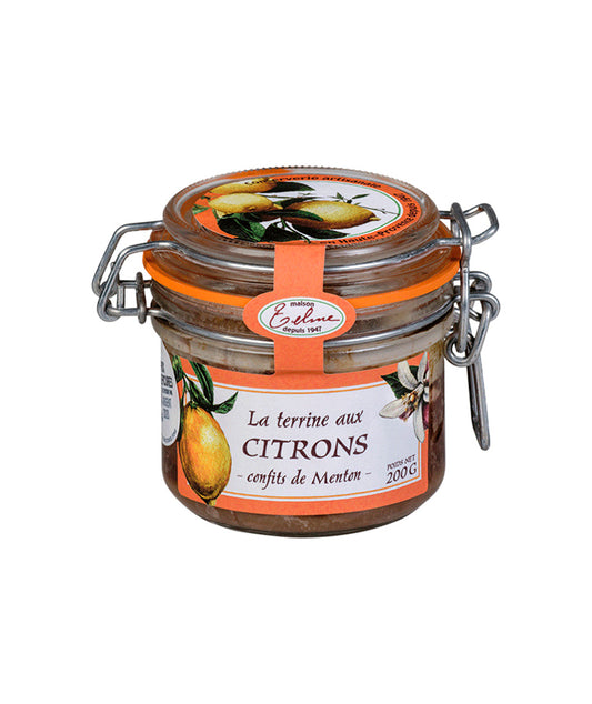 Terrine aux citrons confits de Menton