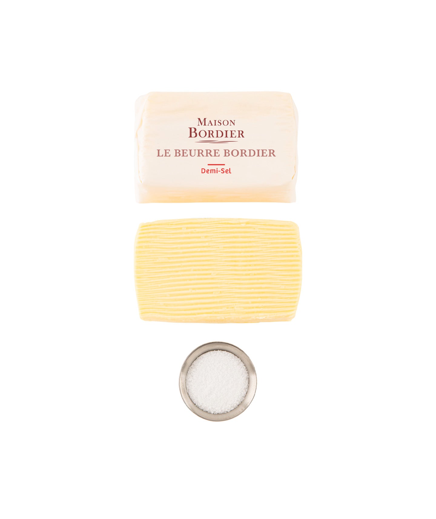 Beurre Bordier demi-sel - 125g