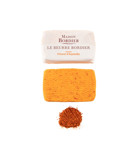 Beurre Bordier piment d'Espelette