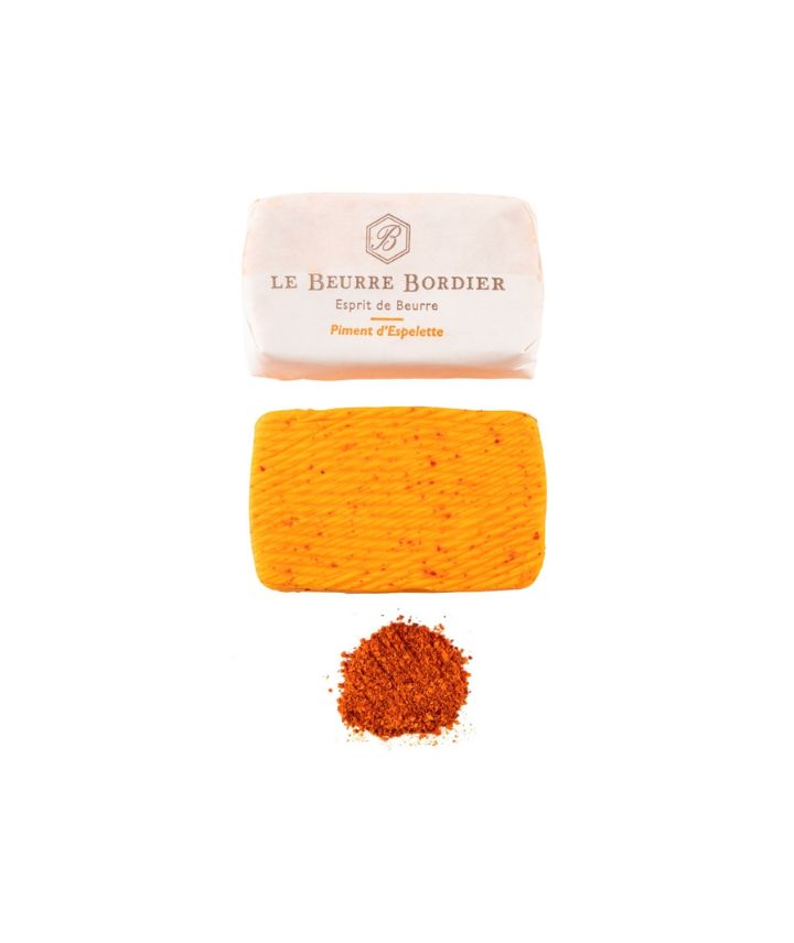 Beurre Bordier piment d'Espelette