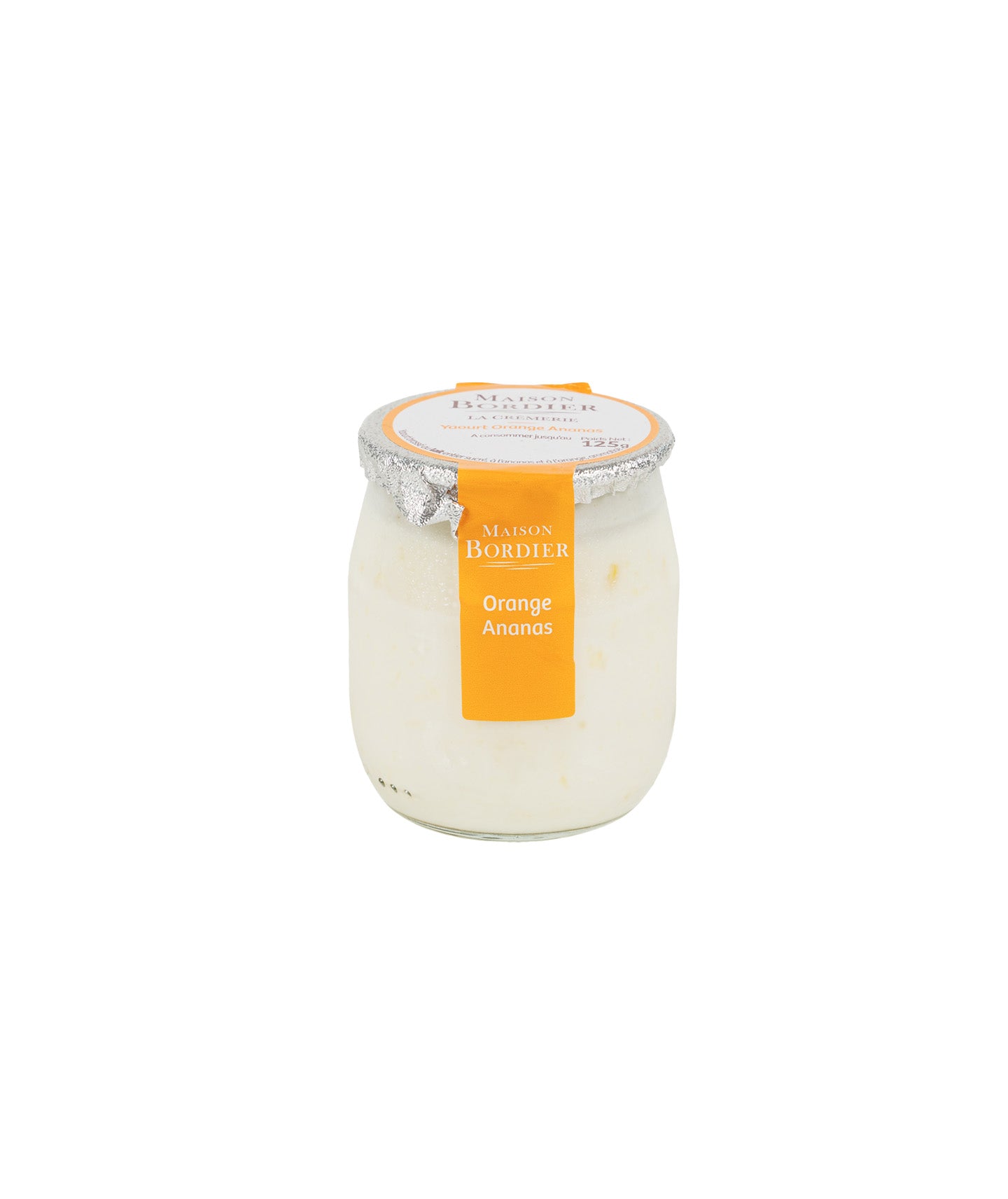 Yaourt Bordier Ananas / Orange