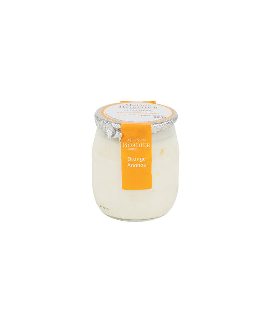 Yaourt Bordier Ananas / Orange