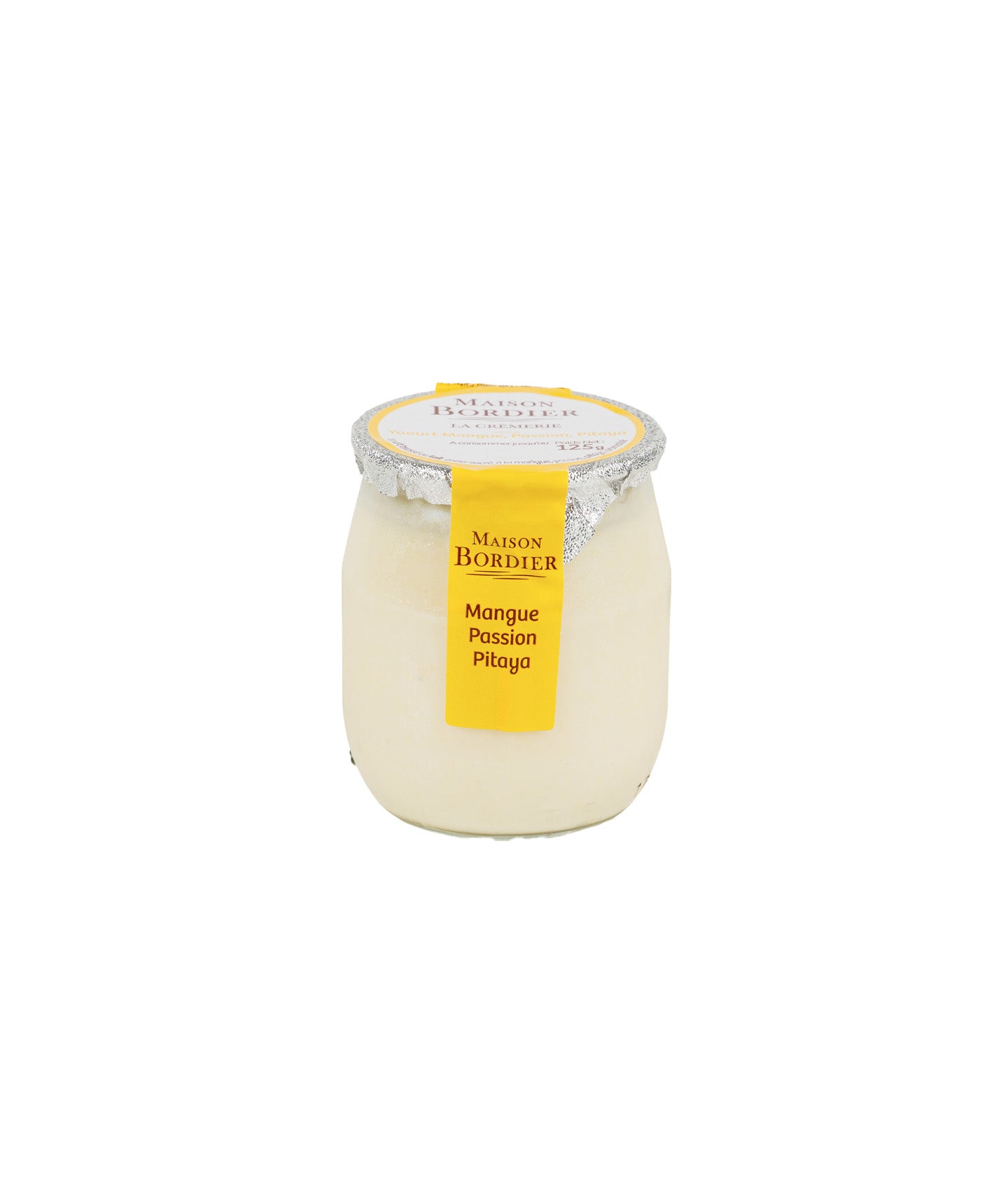 Yaourt Bordier mangue passion pitaya
