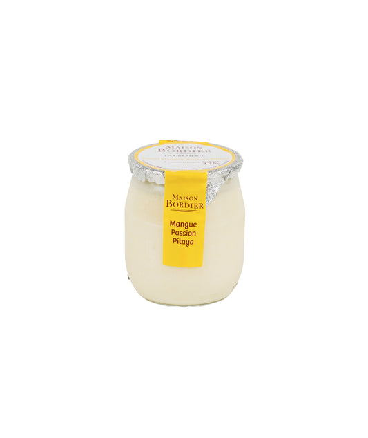 Yaourt Bordier mangue passion pitaya