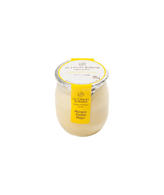 Yaourt Bordier mangue passion pitaya