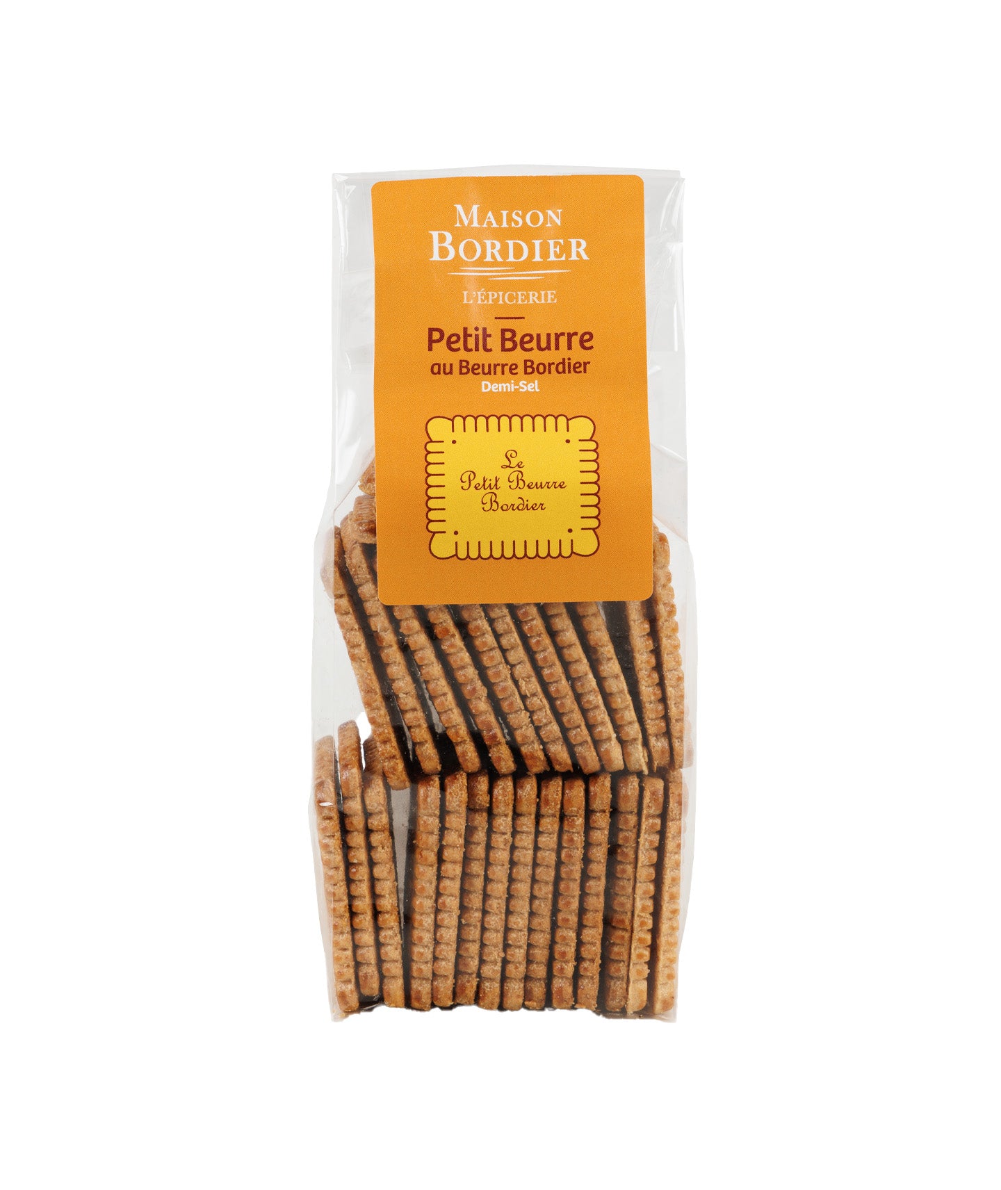 Biscuit le petit beurre au beurre Bordier demi-sel