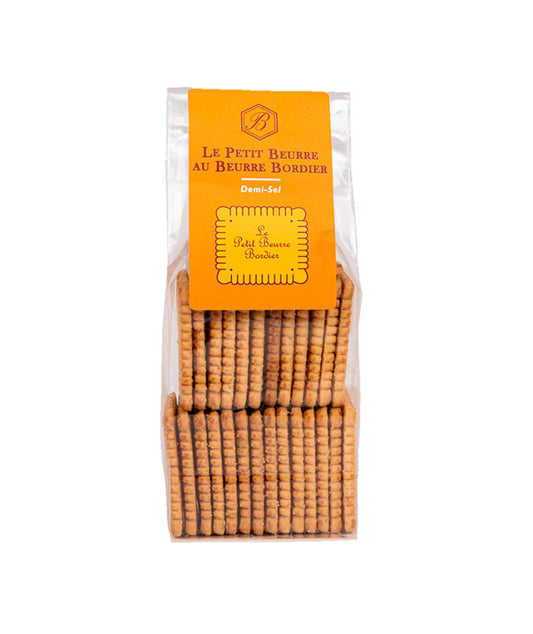 Biscuit le petit beurre au beurre Bordier demi-sel
