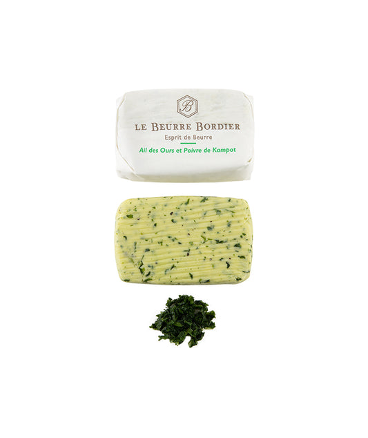 Beurre Bordier ail des ours