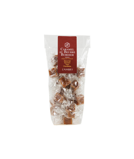 Assortiments de caramels panache Bordier - 130g