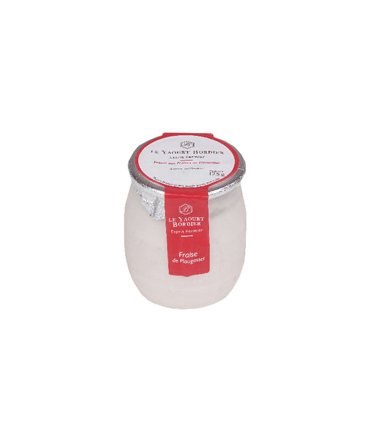 Yaourt Bordier fraise de Plougastel