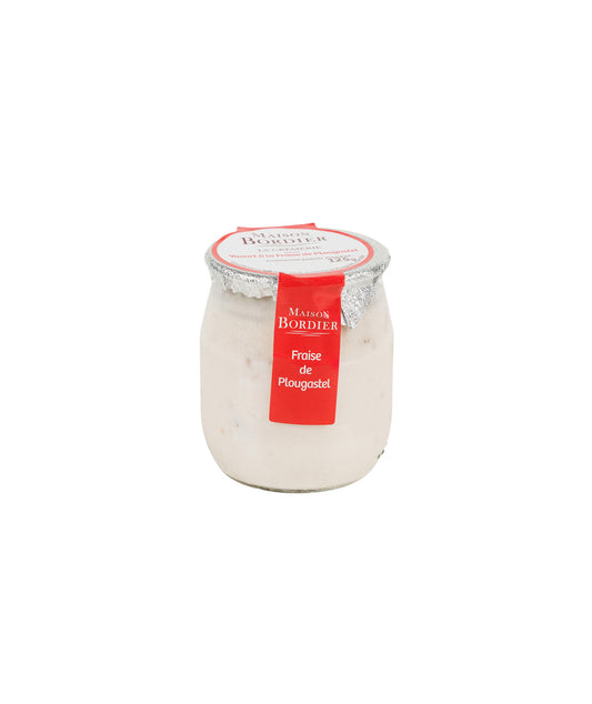 Yaourt Bordier fraise de Plougastel