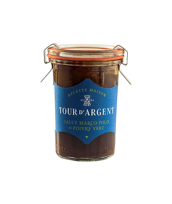 Sauce Marco Polo au poivre vert